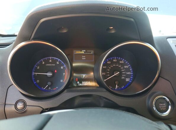 4S3BNEN66H3056409 2017 SUBARU LEGACY Silver Вид щитка приладів