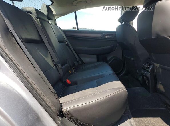 4S3BNEN67H3061103 2017 SUBARU LEGACY Silver Հետևի նստատեղերի տեսք