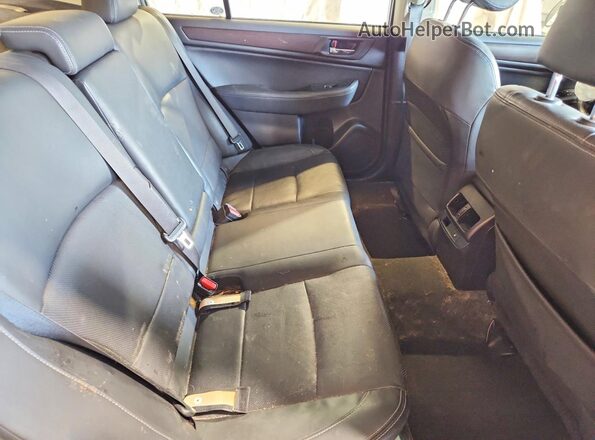 4S3BNEN69H3037031 2017 SUBARU LEGACY Silver Rear seats view
