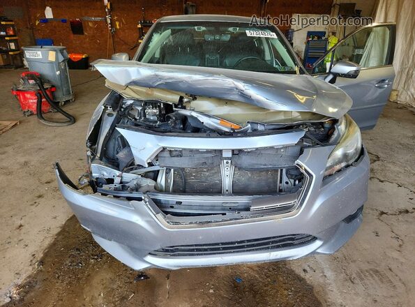 4S3BNEN69H3037031 2017 SUBARU LEGACY Silver Rear interior view