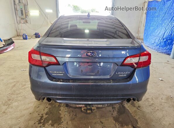 4S3BNEN6XH3018262 2017 SUBARU LEGACY Blue Rear view