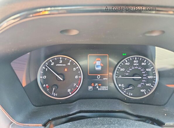 4S3BWAA63L3028961 2020 SUBARU LEGACY Silver Вид щитка приладів