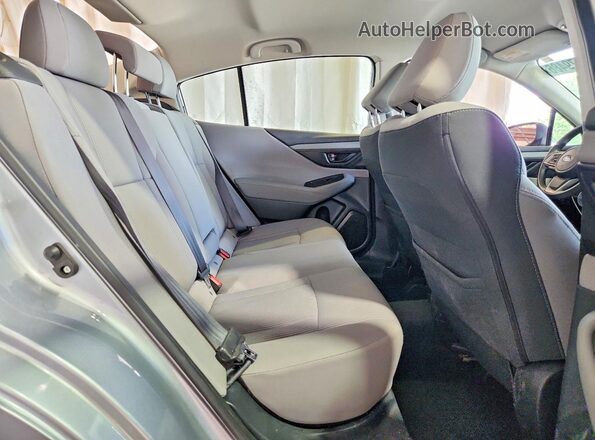 4S3BWAB62L3017125 2020 SUBARU LEGACY Silver Вид задніх сидінь