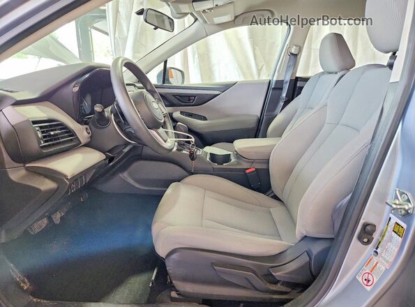 4S3BWAB62L3017125 2020 SUBARU LEGACY Silver Вид салону спереду