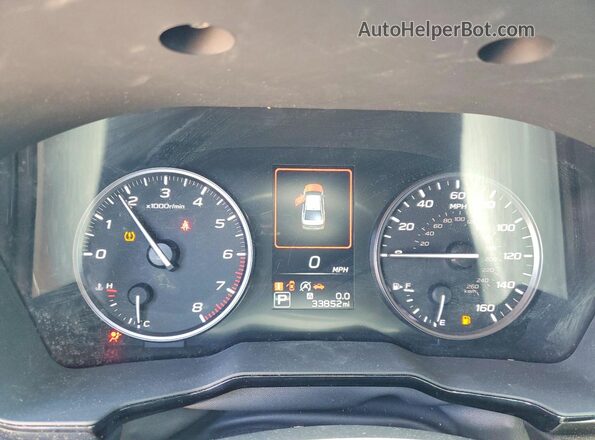 4S3BWAB62R3010989 2024 SUBARU LEGACY Gray Vista del cuadro de instrumentos