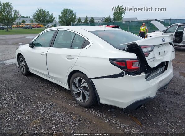 4S3BWAB63L3009583 2020 SUBARU LEGACY White Trasero izquierdo