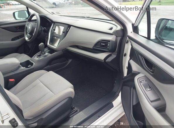 4S3BWAB63L3009583 2020 SUBARU LEGACY White Vista interior delantera