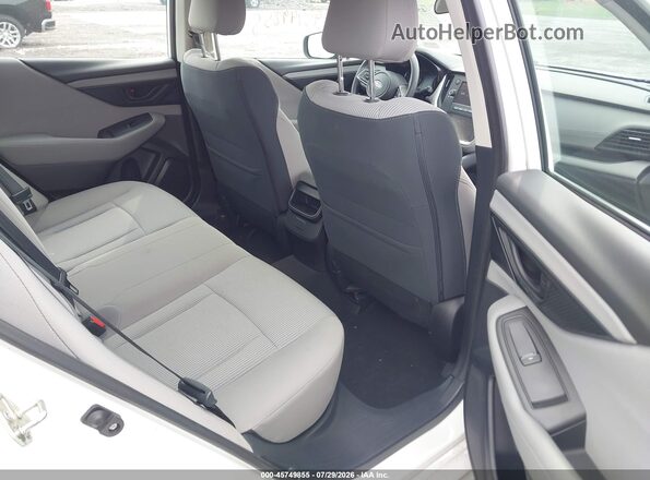 4S3BWAB63L3009583 2020 SUBARU LEGACY White Vista de la etiqueta del VIN