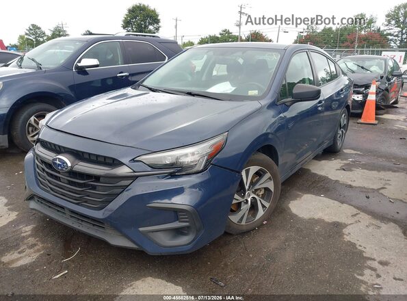 4S3BWAB63S3003247 2025 SUBARU LEGACY Dark Blue Առջևի ձախ երեք քառորդ տեսարան