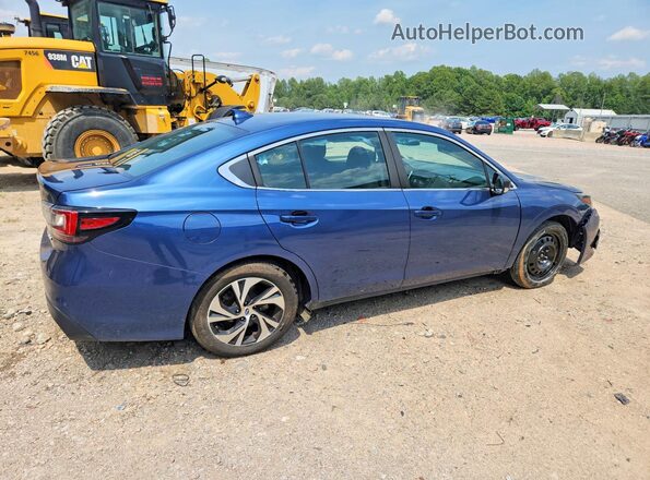 4S3BWAB66N3027739 2022 SUBARU LEGACY Blue Задня права чверть