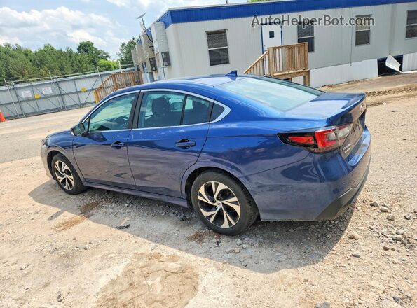 4S3BWAB66N3027739 2022 SUBARU LEGACY Blue Задня ліва чверть