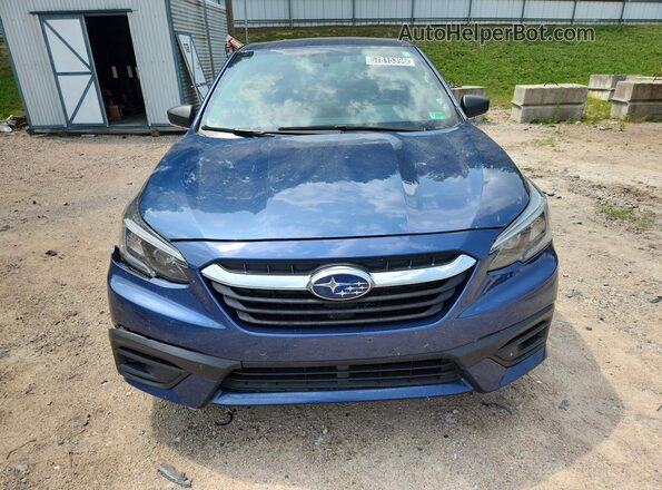 4S3BWAB66N3027739 2022 SUBARU LEGACY Blue Вид наклейки з VIN-кодом