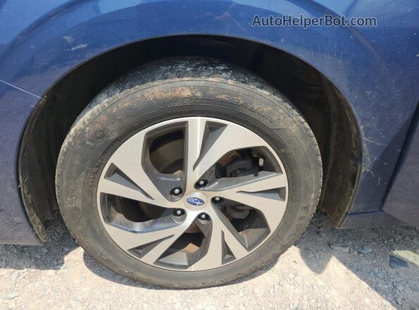 4S3BWAB66N3027739 2022 SUBARU LEGACY Blue Панорамний вид салону 360°
