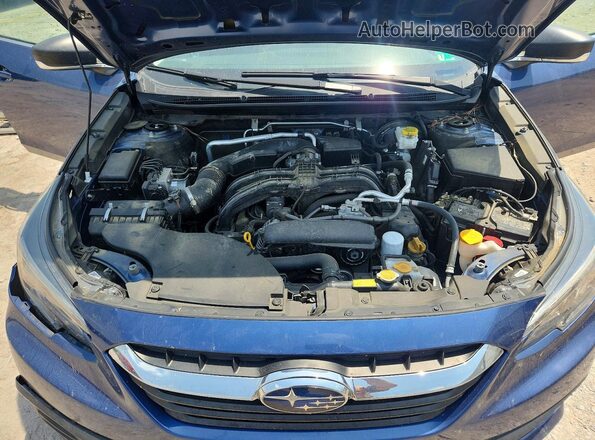 4S3BWAB66N3027739 2022 SUBARU LEGACY Blue Вид задньої частини салону