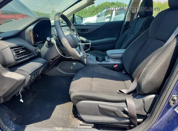4S3BWAB66N3027739 2022 SUBARU LEGACY Blue Вид салону спереду