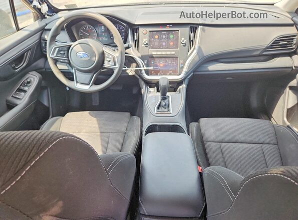 4S3BWAB66N3027739 2022 SUBARU LEGACY Blue Вид панелі приладів