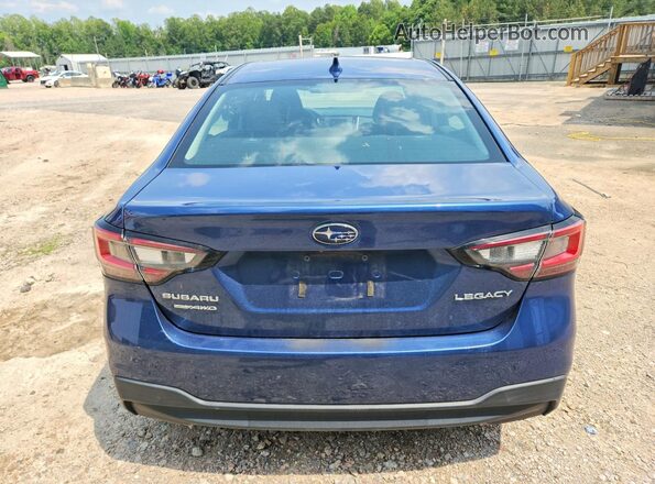 4S3BWAB66N3027739 2022 SUBARU LEGACY Blue Вид ззаду