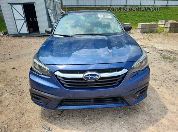 4S3BWAB66N3027739 2022 SUBARU LEGACY Blue Вид спереду