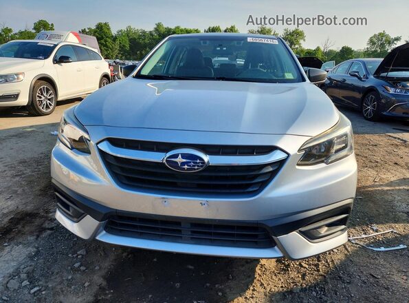 4S3BWAB67L3003933 2020 SUBARU LEGACY Silver Widok z przodu
