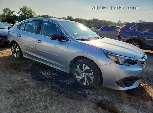 4S3BWAB67L3003933 2020 SUBARU LEGACY Silver Przód prawy