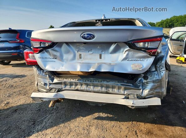 4S3BWAB67L3003933 2020 SUBARU LEGACY Silver Widok z tyłu