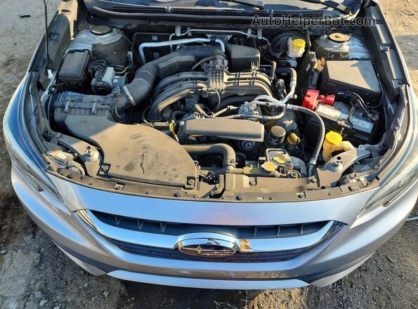 4S3BWAB67L3003933 2020 SUBARU LEGACY Silver Widok wnętrza z tyłu
