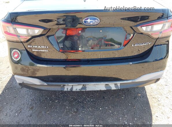 4S3BWAB69N3003371 2022 SUBARU LEGACY Black Front view