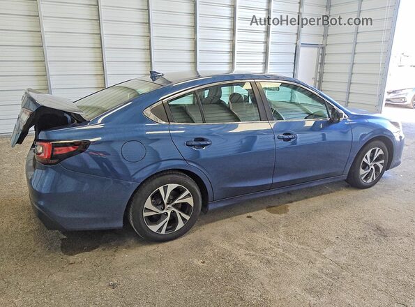4S3BWAB69N3005587 2022 SUBARU LEGACY Blue Rear right