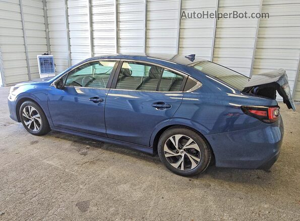 4S3BWAB69N3005587 2022 SUBARU LEGACY Blue Rear left