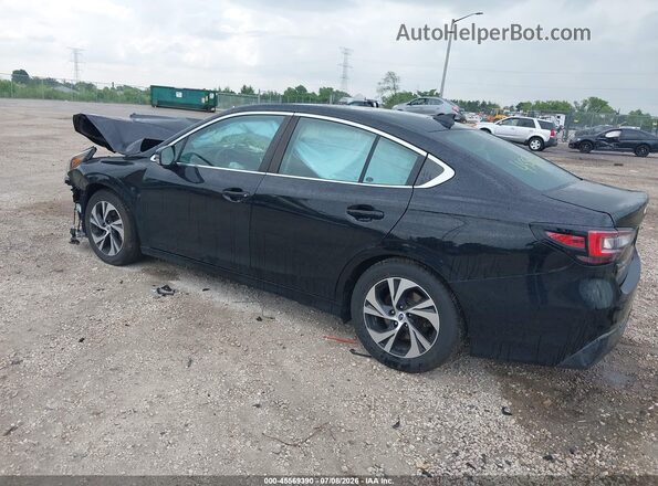 4S3BWAC60L3026906 2020 SUBARU LEGACY Черный Задняя левая четверть