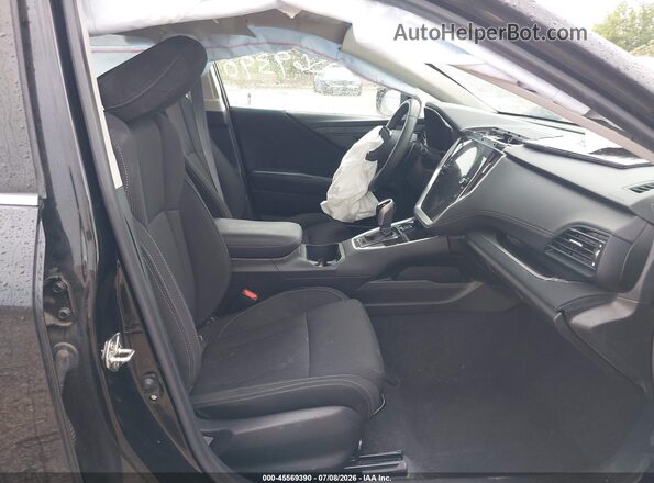 4S3BWAC60L3026906 2020 SUBARU LEGACY Черный Вид салона спереди