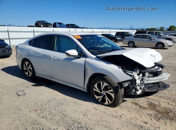 4S3BWAC61L3014585 2020 SUBARU LEGACY White Front right