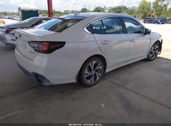 4S3BWAC62L3011792 2020 SUBARU LEGACY White Trasero derecho
