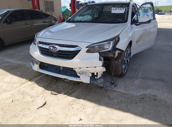 4S3BWAC62L3011792 2020 SUBARU LEGACY White Vista frontal