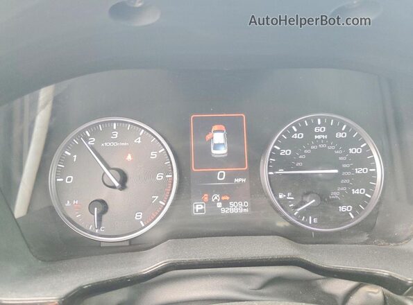 4S3BWAC62P3009188 2023 SUBARU LEGACY Blue Vista del cuadro de instrumentos