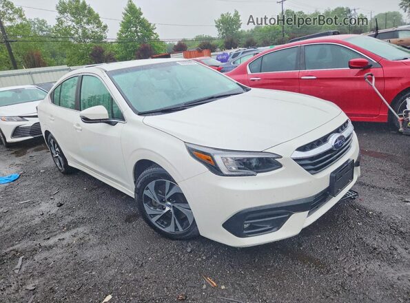 4S3BWAC64L3029002 2020 SUBARU LEGACY White Delantero derecho