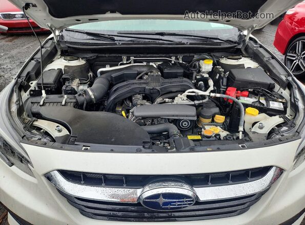 4S3BWAC64L3029002 2020 SUBARU LEGACY White Vista interior trasera