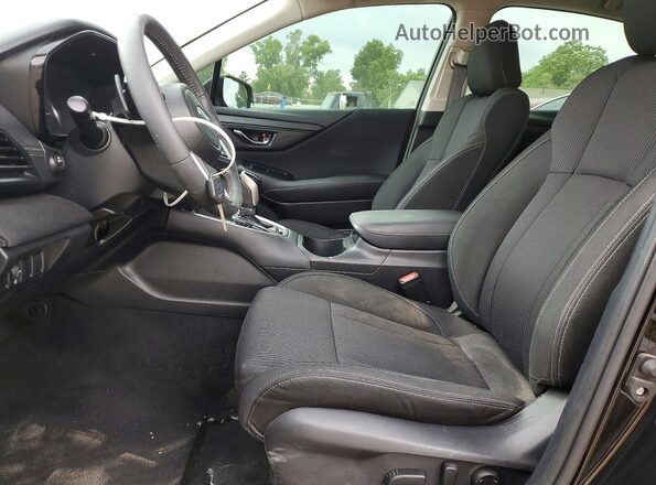 4S3BWAC65R3010399 2024 SUBARU LEGACY Черный Вид салона спереди