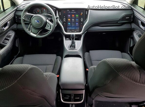 4S3BWAC65R3010399 2024 SUBARU LEGACY Черный Вид панели приборов