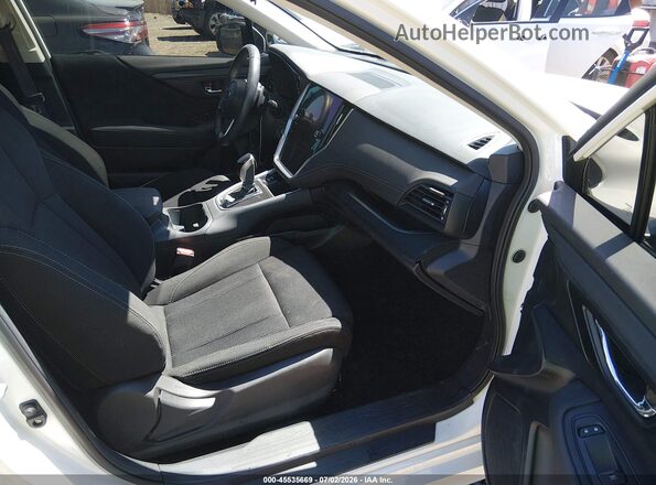 4S3BWAC65R3020088 2024 SUBARU LEGACY White Вид салону спереду