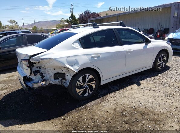 4S3BWAC65R3020088 2024 SUBARU LEGACY White Задня права чверть