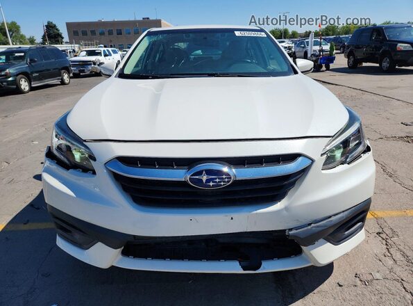 4S3BWAC66M3017290 2021 SUBARU LEGACY White Vista frontal
