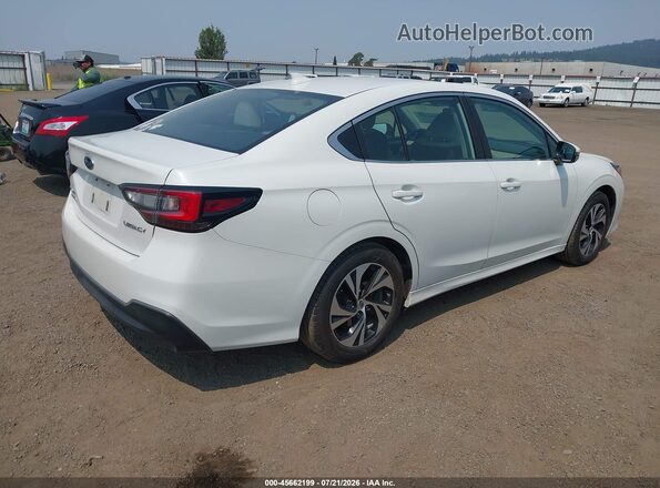 4S3BWAC67L3021945 2020 SUBARU LEGACY White Trasero derecho