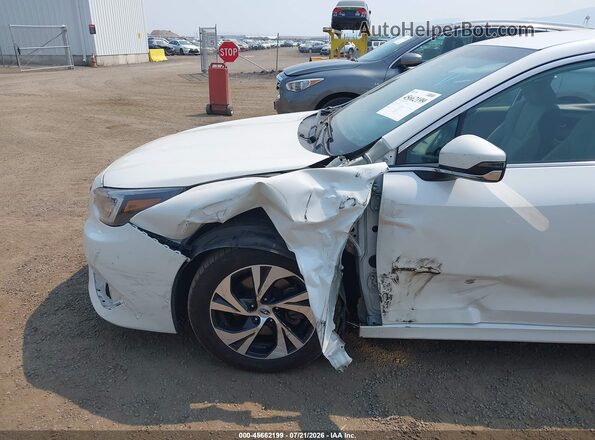 4S3BWAC67L3021945 2020 SUBARU LEGACY White Vista frontal