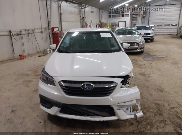 4S3BWAC67N3016005 2022 SUBARU LEGACY White Vista del cuadro de instrumentos