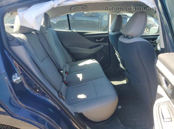 4S3BWAC67R3022263 2024 SUBARU LEGACY Blue Հետևի նստատեղերի տեսք