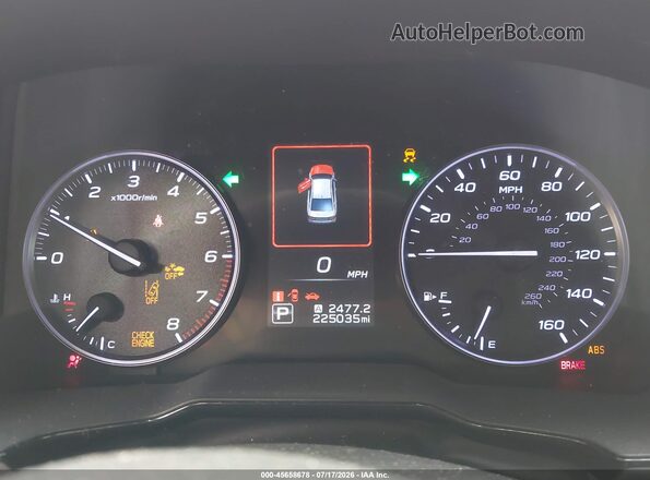 4S3BWAC68L3009321 2020 SUBARU LEGACY Gray Հետևի նստատեղերի տեսք