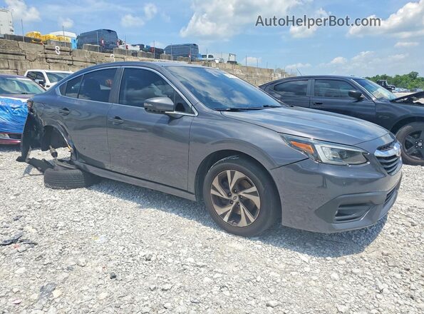 4S3BWAC68L3012705 2020 SUBARU LEGACY Gray Передня права чверть