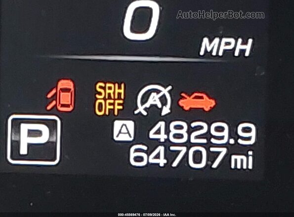 4S3BWAC68N3012447 2022 SUBARU LEGACY Gray 