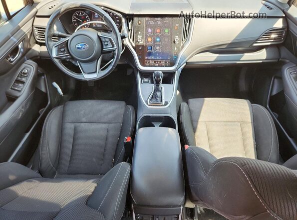 4S3BWAC69N3008066 2022 SUBARU LEGACY Черный Вид панели приборов
